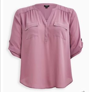 Torrid Harper Pullover Blouse